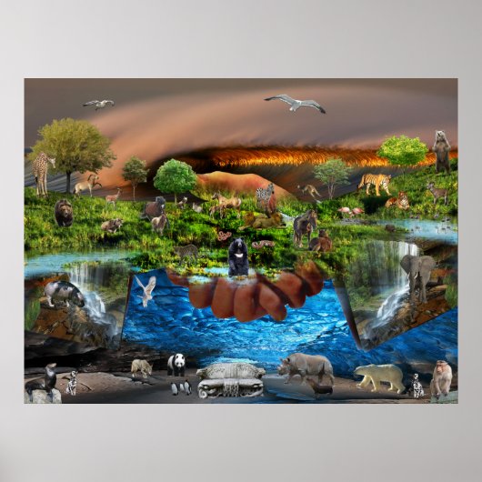 世界中が我々の手の中に ポスター (正面)