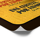 世界中でビールを注文する方法 ポスター (角)