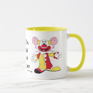 世界中でピエロのマグカップが大好き マグカップ