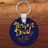 世界中で最も有名なパパ キーホルダー (正面)