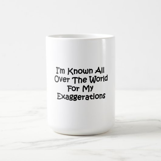 世界中で有名です コーヒーマグカップ (中央)
