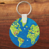 世界中で キーホルダー (正面)