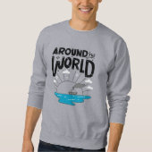 世界中で |トラベルシー、船舶ヴィンテージ スウェットシャツ (正面)