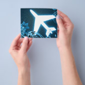 世界中で : ハイファイ飛行機 チラシ (手)