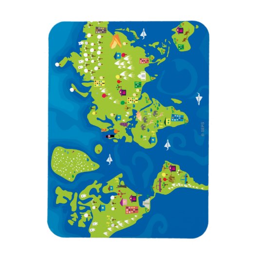 世界中で マグネット (縦)