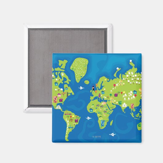 世界中で マグネット (正面/裏面)