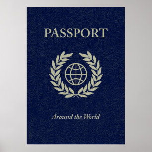 世界中で: passport ポスター
