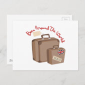 世界中に存在している ポストカード (正面/裏面)