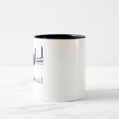 世界中のイスラム教徒のためのeid adha mubarak ツートーンマグカップ (中央)