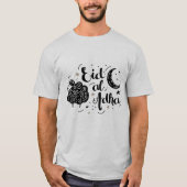 世界中のイスラム教徒のためのeid adha mubarak tシャツ (正面)