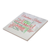 世界中のクリスマスのイベント タイル (側面)