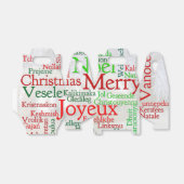 世界中のクリスマスのイベント フェイバーボックス (折り畳みなし)