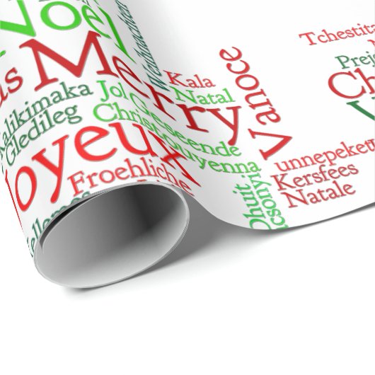 世界中のクリスマスのイベント ラッピングペーパー (ロールコーナー)