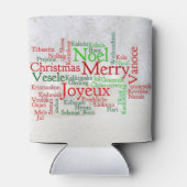 世界中のクリスマスのイベント 缶クーラー (裏面)