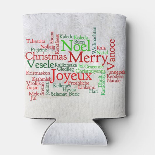 世界中のクリスマスのイベント 缶クーラー (裏面)