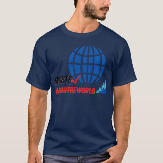 世界中のスポーツ ステッカー ビンテージ ファミリー Tシャツ