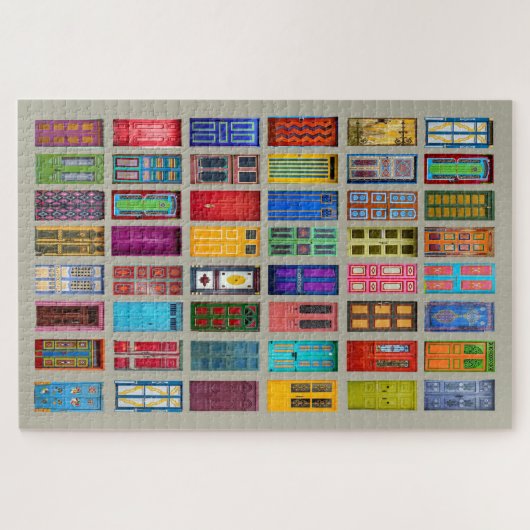 世界中のドア ジグソーパズル (横)