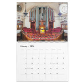 世界中のパイプオルガンのカレンダーII カレンダー (2月 2026)