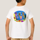 世界中のメルピープルTシャツ Tシャツ (裏面)