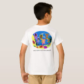 世界中のメルピープルTシャツ Tシャツ (裏面フル)