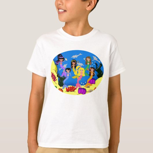 世界中のメルピープルTシャツ Tシャツ (正面)