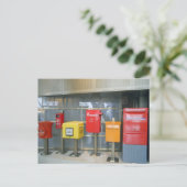 世界中のメールボックス ポストカード (スタンド正面)