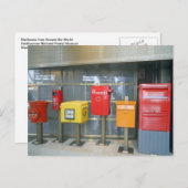 世界中のメールボックス ポストカード (正面/裏面)