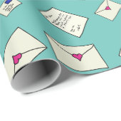 世界中のメール ラッピングペーパー (ロールコーナー)