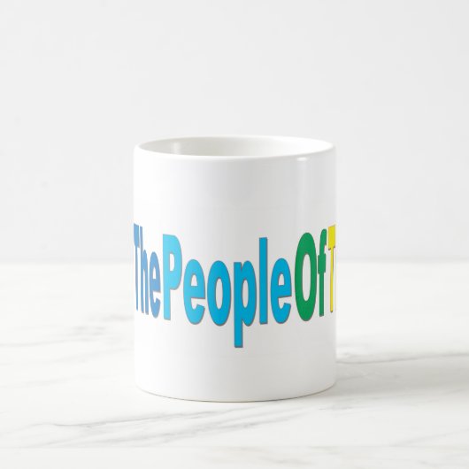 世界中の人々 コーヒーマグカップ (中央)