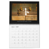 世界中の十字のカレンダー カレンダー (3月 2027)