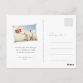 世界中の平和で可愛いアニメの動物 ポストカード (裏面)