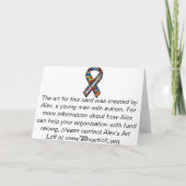 世界中の平和 カード (裏面)