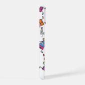 世界中の愛らしい子どもたちの友だち iPhone 15ケース (右側面)