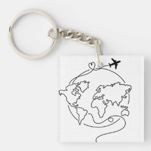 🌍世界中の愛✈️ キーホルダー