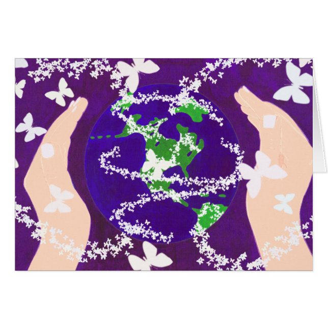 世界中の手 (正面横)