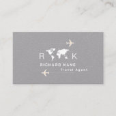 世界中の旅行代理店モノグラムの 名刺 (正面)