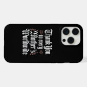 世界中の母へ感謝を iPhoneケース (裏面横)
