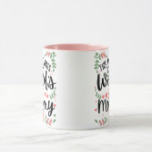 世界中の母親に最高の幸せな母の日 マグカップ (中央)