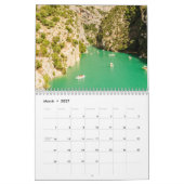 世界中の水 カレンダー (3月 2027)