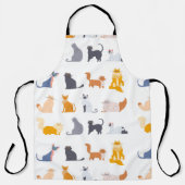 世界中の猫たち エプロン (正面)