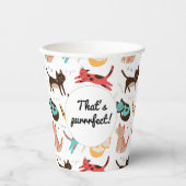 世界中の猫たち 紙コップ (正面)