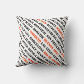 世界中の都市の枕 クッション (裏面)