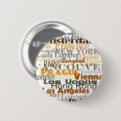 世界中の都市 缶バッジ (正面&裏面)