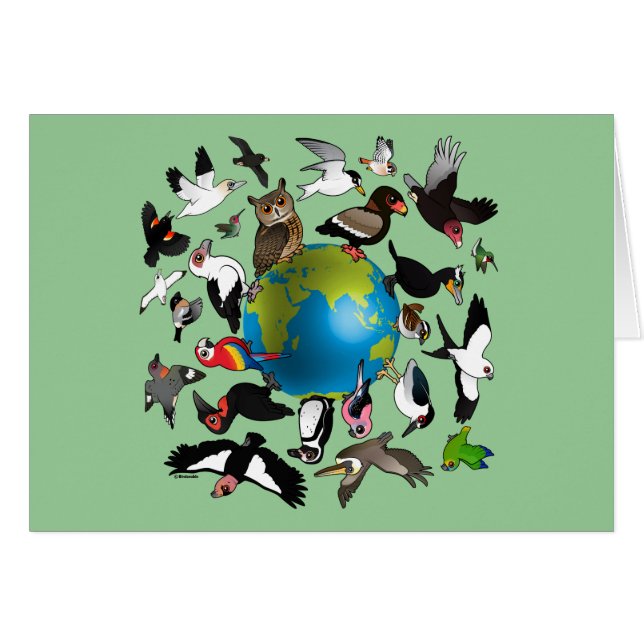 世界中のBirdorables (正面横)