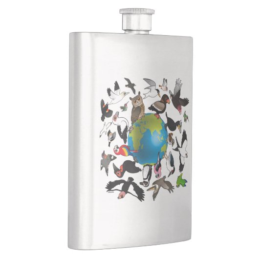 世界中のBirdorables フラスク (右)