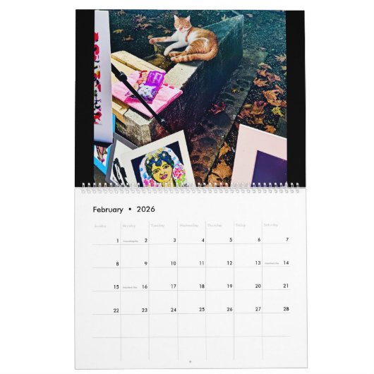 世界中のRSD | バルカン人の猫 カレンダー (2月 2026)