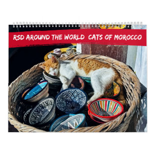 世界中のRSD モロッコの猫 カレンダー