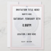 世界中を旅して未知の世界を探索素晴らし 招待状 (裏面)