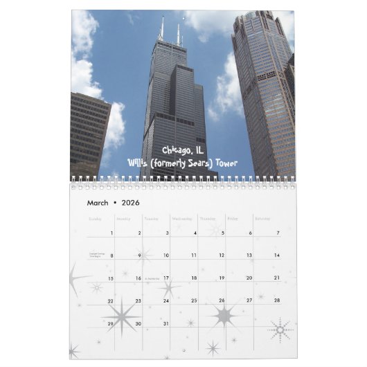 世界中を旅して!- 2020カレンダー カレンダー (3月 2026)