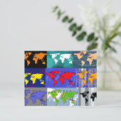 世界中を旅する ポストカード (スタンド正面)